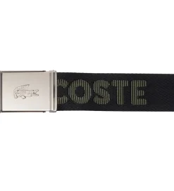 Bælter-Lacoste Bælte - Jaquard Webbing - Noir Escadron