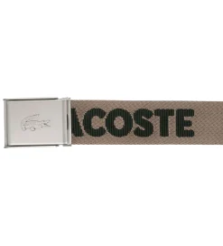 Lacoste Bælter*Bælte - Jaquard Webbing - Morel Noir
