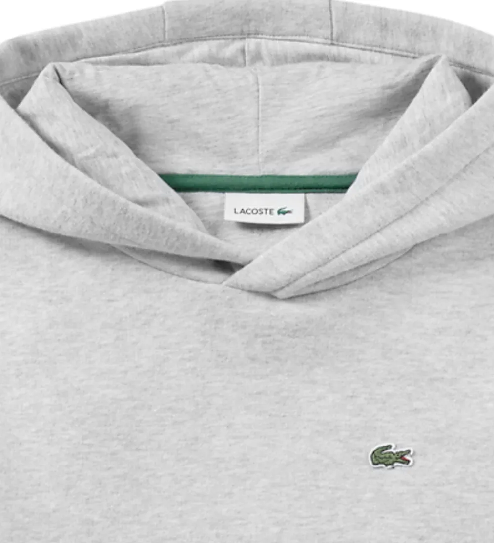 Lacoste Hættetrøjer*Hættetrøje - Core - Argent Chine Heather