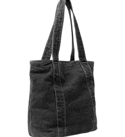 Shoppers-Lala Berlin Shopper - Carmela - Denim Washed Black