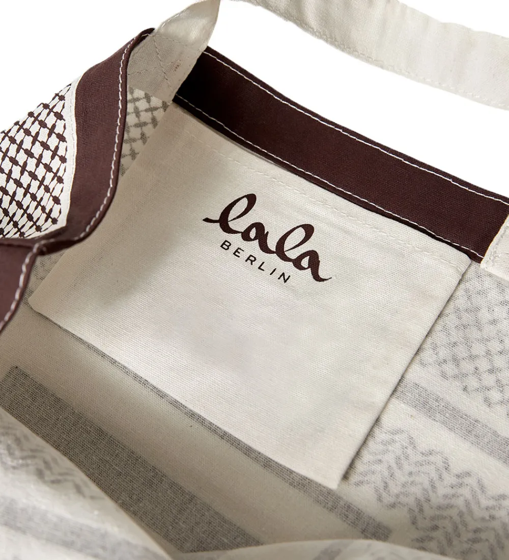 Lala Berlin Shoppers*Shopper - Maja - Heritage Stripe Brown