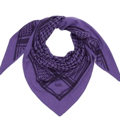 Tørklæder-Lala Berlin Tørklæde - Triangle Trinity M - 162x85 - Iris