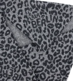 Tørklæder-Lala Berlin Tørklæde - 162x85 - Triangle M - Asphalt Leo