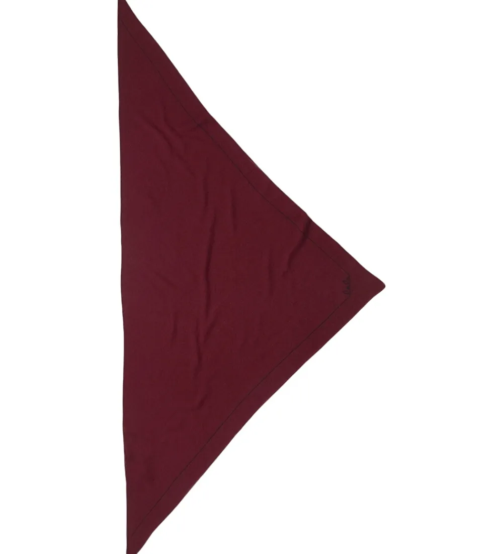 Tørklæder-Lala Berlin Tørklæde - 162x85 - Triangel Solid M - Cashmere Bord