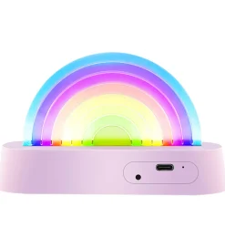 Lalarma Fritstående Lamper|Lamper*Lampe - Dancing Rainbow - 18x11x4 cm - Lilla