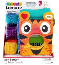 Lamaze Puttekasser*Blød Puttekasse m. Dyremotiver - Multifarvet