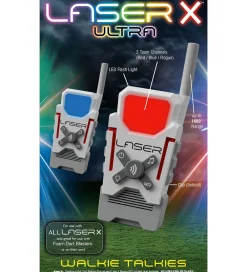 Walkie Talkies-Laser X - Walkie Talkies - Hvid/Grå
