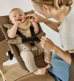 Højstole|Møbler-Leander Babyindsats til Højstol - Classic/Louie - Mocca