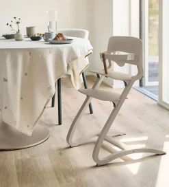 Højstole|Møbler-Leander Classic Bøjle til Højstol - Cappuccino m. Læderstrop