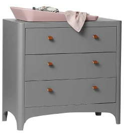 Leander Kommoder*Classic Kommode - 94x50x90 cm - Grå