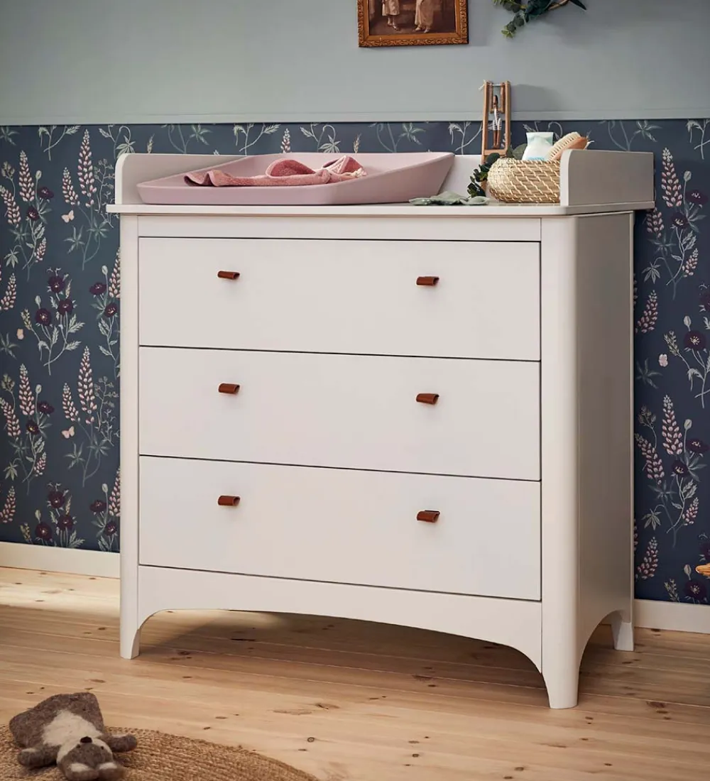 Pusleborde|Kommoder-Leander Classic Pusleenhed til Kommode - 94x72x12 cm - Hvid