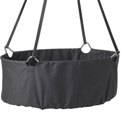 Leander Senge*Classic Vugge m. Madras - 83x50x30 cm - Grå
