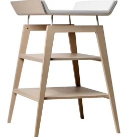 Pusleborde-Leander Linea Puslebord m. Hynde - 66,7x72,5x91 cm - Bøg