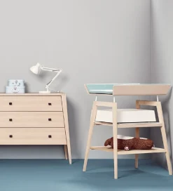 Pusleborde-Leander Linea Puslebord m. Hynde - 66,7x72,5x91 cm - Bøg