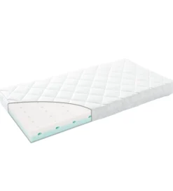 Madrasser-Leander Madras - Linea/Luna - Comfort - 120x60 cm - Hvid