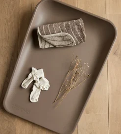 Leander Puslepuder Og -Underlag|Håndklæder*Pusleunderlag - Woodland - 50x65 cm - Mocca