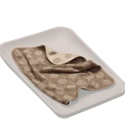 Leander Pusletid|Puslepuder Og -Underlag*Topper - Matty - 50x65 cm - Mocca m. Prikker
