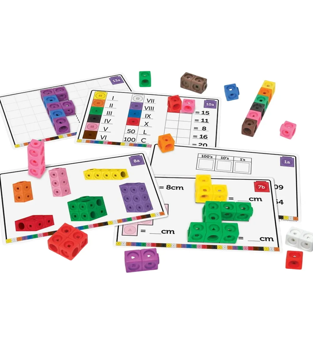 Learning Resources Kreasæt*Legetøj MathLink Cubes - Matematik For Begynd