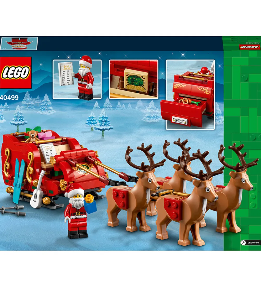 Julepynt-LEGO® - Julemandens Kane 40499 - 343 Dele
