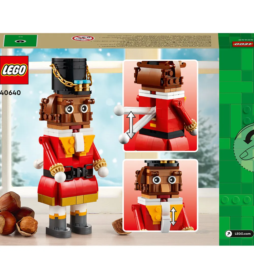 LEGO® Julepynt*- Nøddeknækker 40640 - 208 Dele