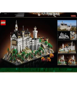 LEGO® Lego®|Konstruktionslegetøj*Architecture - Neuschwanstein Slot 21063 - 3455 Dele
