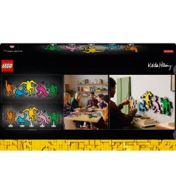 Lego®|Konstruktionslegetøj-LEGO® Art - Keith Haring - Dansende figurer 31216 - 1773 Dele