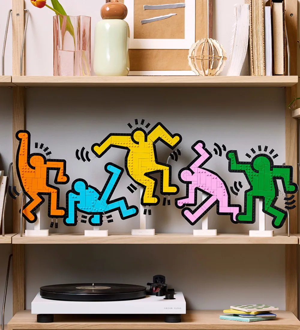 Lego®|Konstruktionslegetøj-LEGO® Art - Keith Haring - Dansende figurer 31216 - 1773 Dele