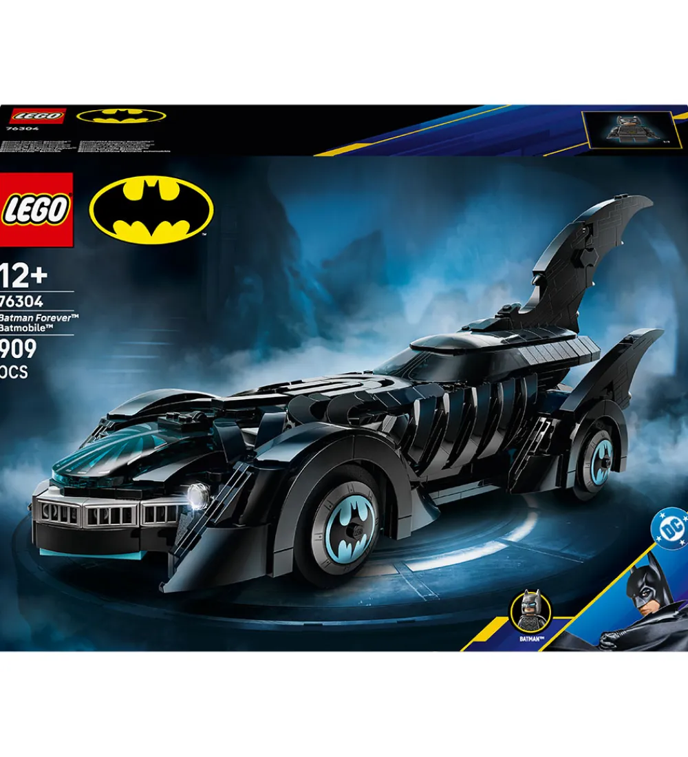 LEGO® Lego®|Konstruktionslegetøj*Batman - Batman Forever-Batmobile 76304 - 909 Dele