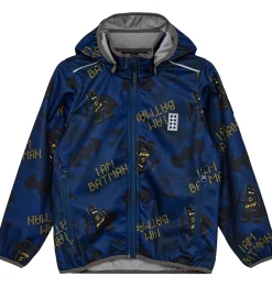 LEGO® Wear Softshell*LEGO® Batman Softshelljakke - LWScout 201 - Mørkeblå m. Print