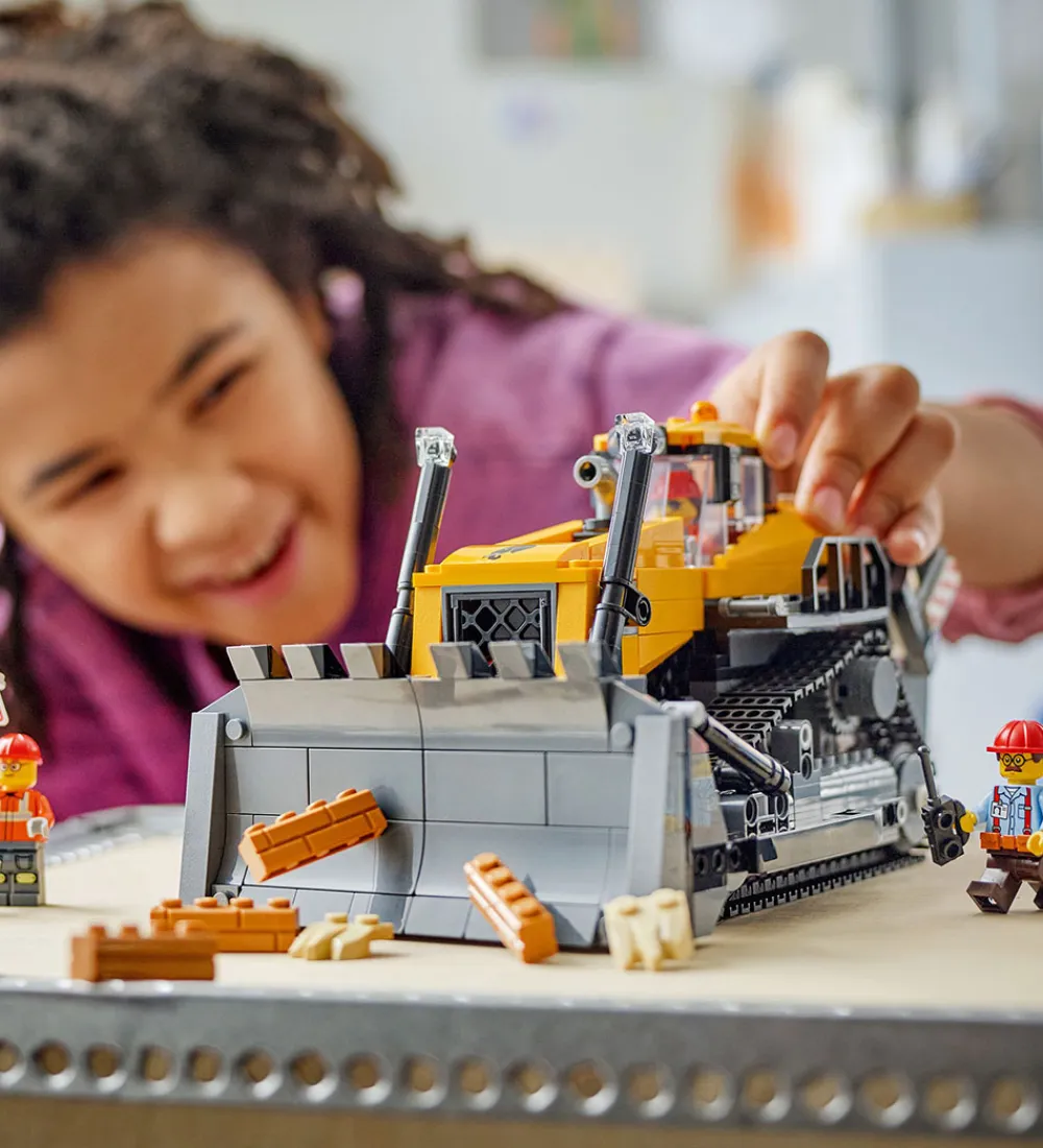 LEGO® Lego®|Byg Og Klodser*City - Gul bulldozer 60466 - 682 dele