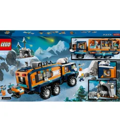 Lego®|Konstruktionslegetøj-LEGO® City - Polarforskernes Mobile Laborat... 60471 - 1064 Dele