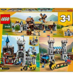 Lego®|Konstruktionslegetøj-LEGO® Creator - Hesteriddernes Middelalderborg 31168 - 3-i-1 - 1