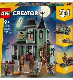 LEGO® Lego®|Konstruktionslegetøj*Creator - Hjemsøgt Palæ 31167 - 3-i-1 - 736 Dele