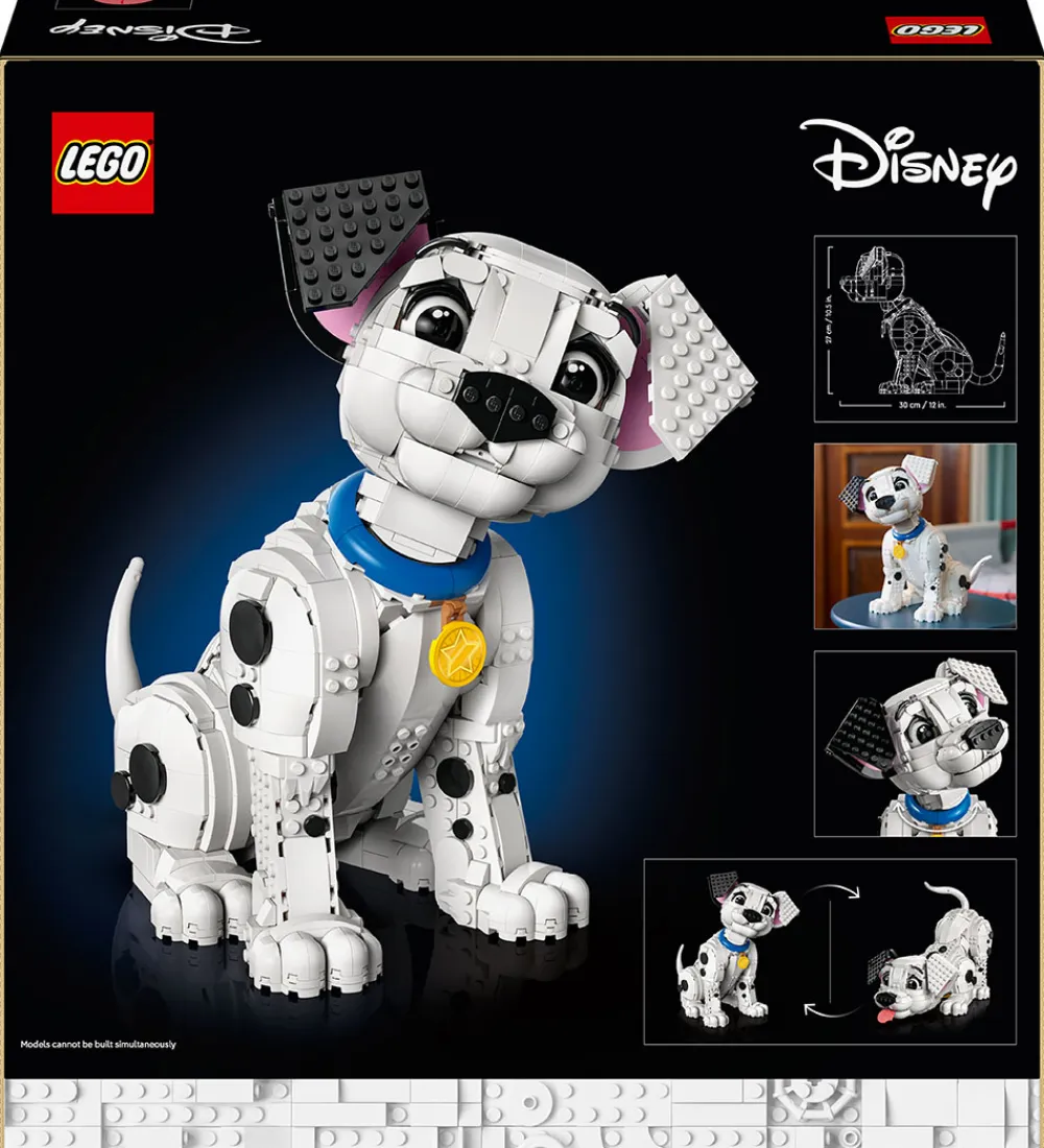 Lego®|Konstruktionslegetøj-LEGO® Disney - Hvalp Fra 101 Dalmatinere 43269 - 1722 Dele