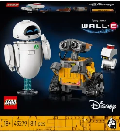 LEGO® Lego®|Konstruktionslegetøj*Disney - WALL-E Og Eva 43279 - 811 Dele