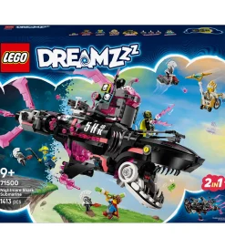 Lego®|Konstruktionslegetøj-LEGO® DREAMZzz - Mareridtshaj-ubåd 71500 - 1413 Dele