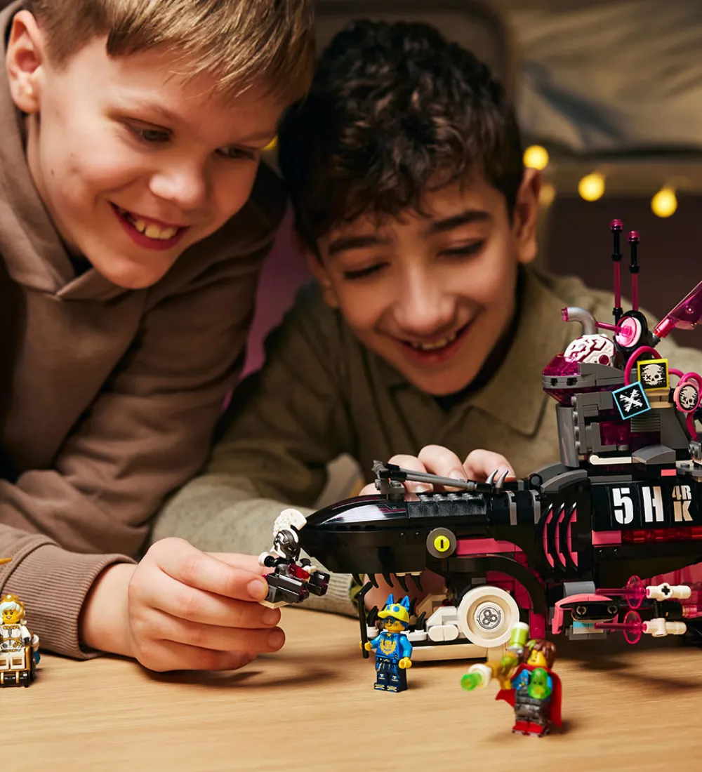 Lego®|Konstruktionslegetøj-LEGO® DREAMZzz - Mareridtshaj-ubåd 71500 - 1413 Dele