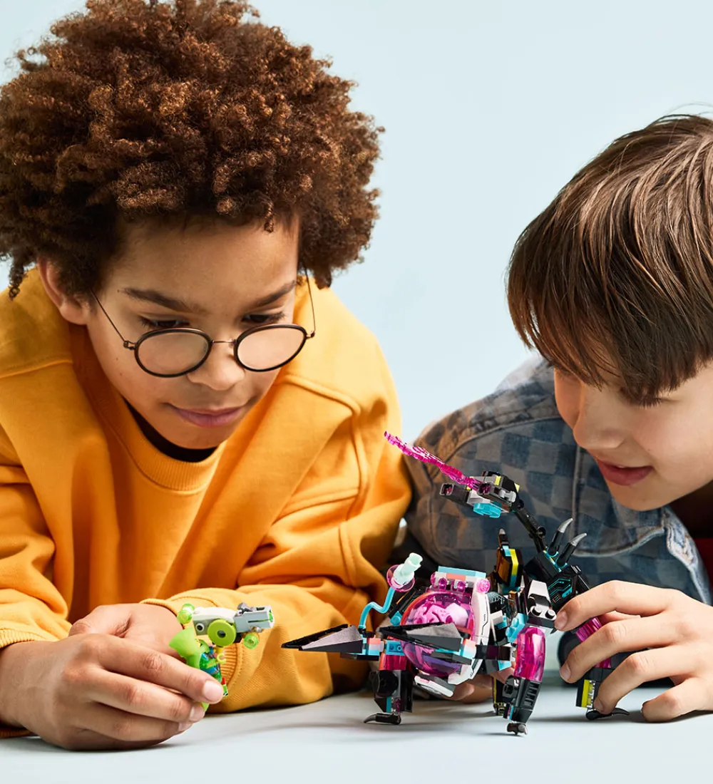 Lego®|Konstruktionslegetøj-LEGO® DREAMZzz - Mateo mod cyberhjerne-mech 71495 - 368 Dele
