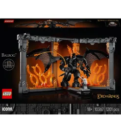 LEGO® Lego®|Konstruktionslegetøj*Icons - Ringenes Herre: Balrog™ 10367 - 1201 Dele