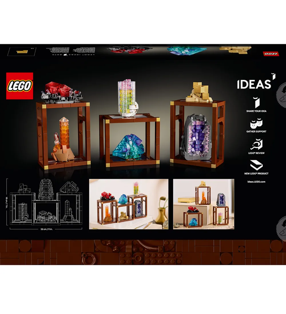 LEGO® Lego®|Konstruktionslegetøj*Ideas - Mineralsamling 21362 - 880 Dele