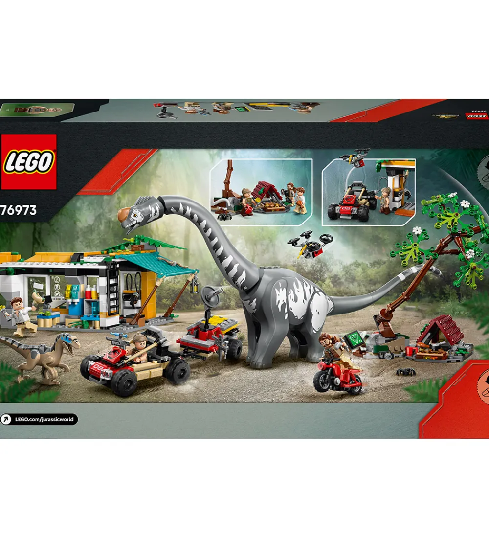Lego®|Konstruktionslegetøj-LEGO® Jurassic World - Sporingsmission: Rapt... 76973 - 582 Dele