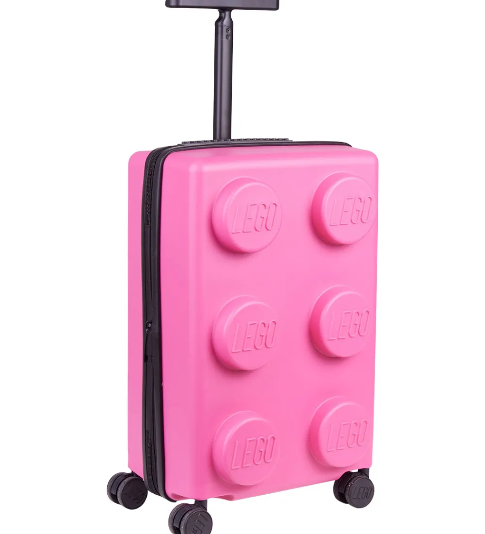 LEGO® Tasker Børnekufferter*LEGO® Kuffert - Brick 2x3 - Expandable PP - 31 L - Bright Purple