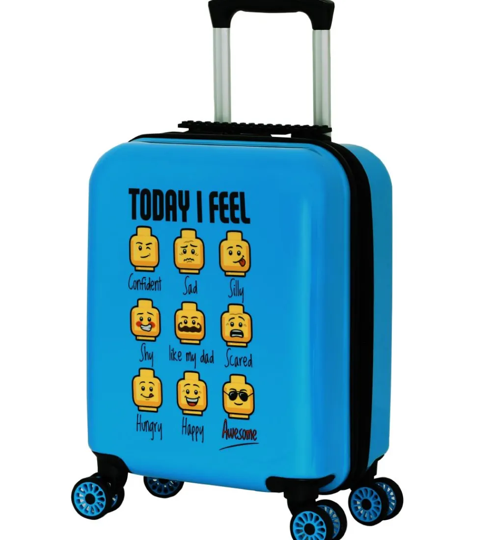 Børnekufferter-LEGO® Tasker LEGO® Kuffert - Minifigures - Blå
