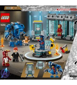 LEGO® Lego®|Byg Og Klodser*Marvel - Iron Mans Laboratorium: Dragt... 76315 - 384 Dele