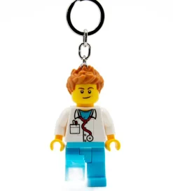 Lommelygter|Nøgleringe-LEGO® Nøglering m. Lommelygte - Male Doctor