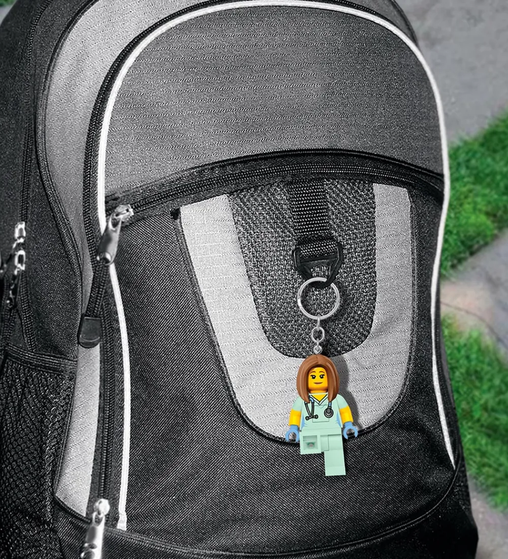 LEGO® Lommelygter|Nøgleringe*Nøglering m. Lommelygte - Nurse