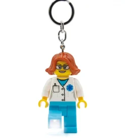 LEGO® Lommelygter|Nøgleringe*Nøglering m. Lommelygte - Female Doctor