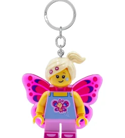 Lommelygter|Nøgleringe-LEGO® Nøglering m. Lommelygte - Butterfly Girl