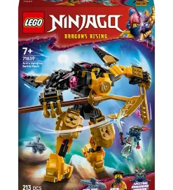 Lego®|Konstruktionslegetøj-LEGO® Ninjago - Arins Spinjitzu-kamprobot 71839 - 213 Dele