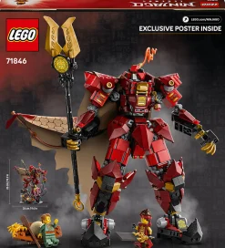 LEGO® Lego®|Konstruktionslegetøj*Ninjago - Ildridder-mech 71846 - 996 Dele